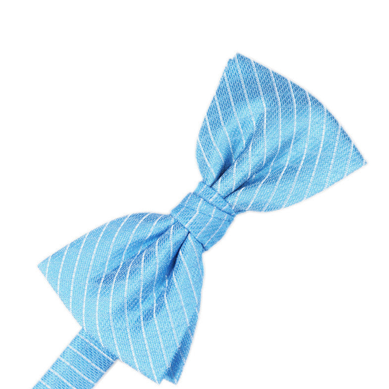 Blue Ice Diamond Grid Pattern Formal Bow Tie