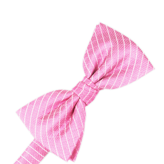 Bubblegum Diamond Grid Pattern Formal Bow Tie