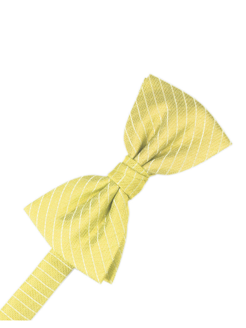 Buttercup Diamond Grid Pattern Formal Bow Tie | Palermo Fabric | ON ...