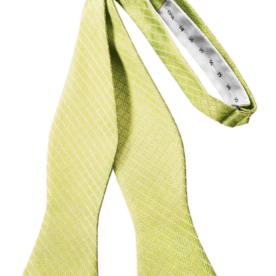Buttercup Diamond Grid Pattern Self-Tie Bow Tie