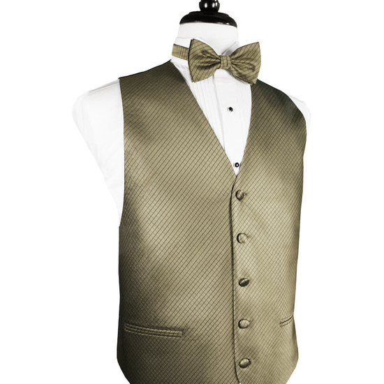 Champagne Palermo Tuxedo Vest