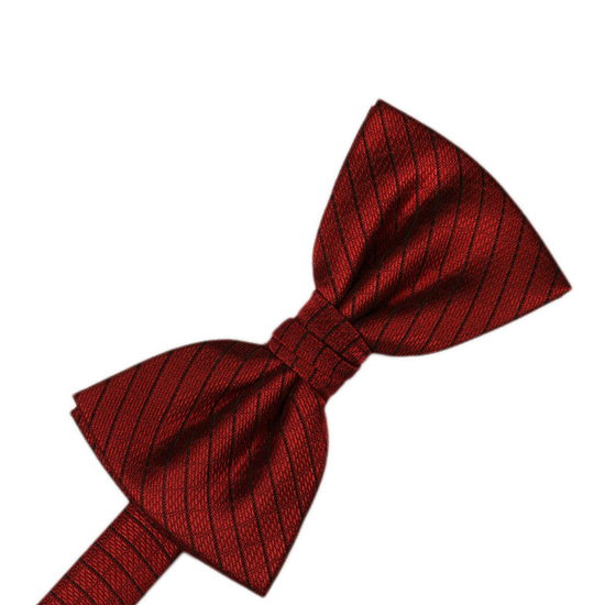 Claret Diamond Grid Pattern Formal Bow Tie