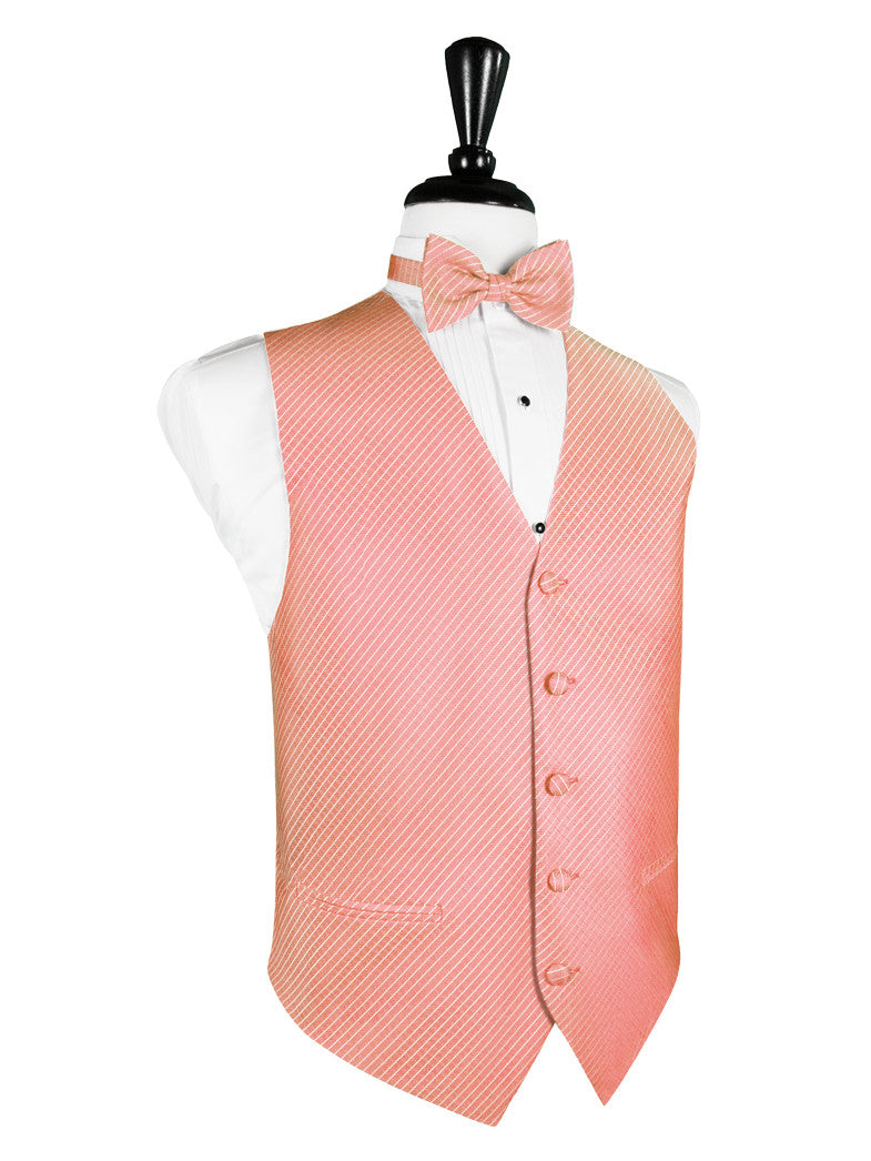 Coral Tuxedo Vest Palermo Fabric On Sale Now Fine Tuxedos