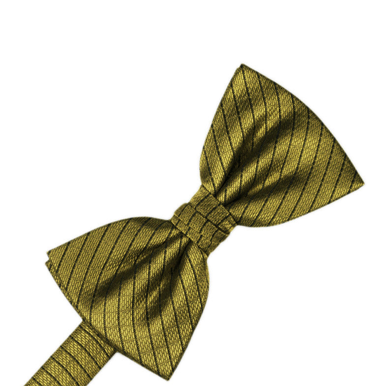 Gold Diamond Grid Pattern Formal Bow Tie