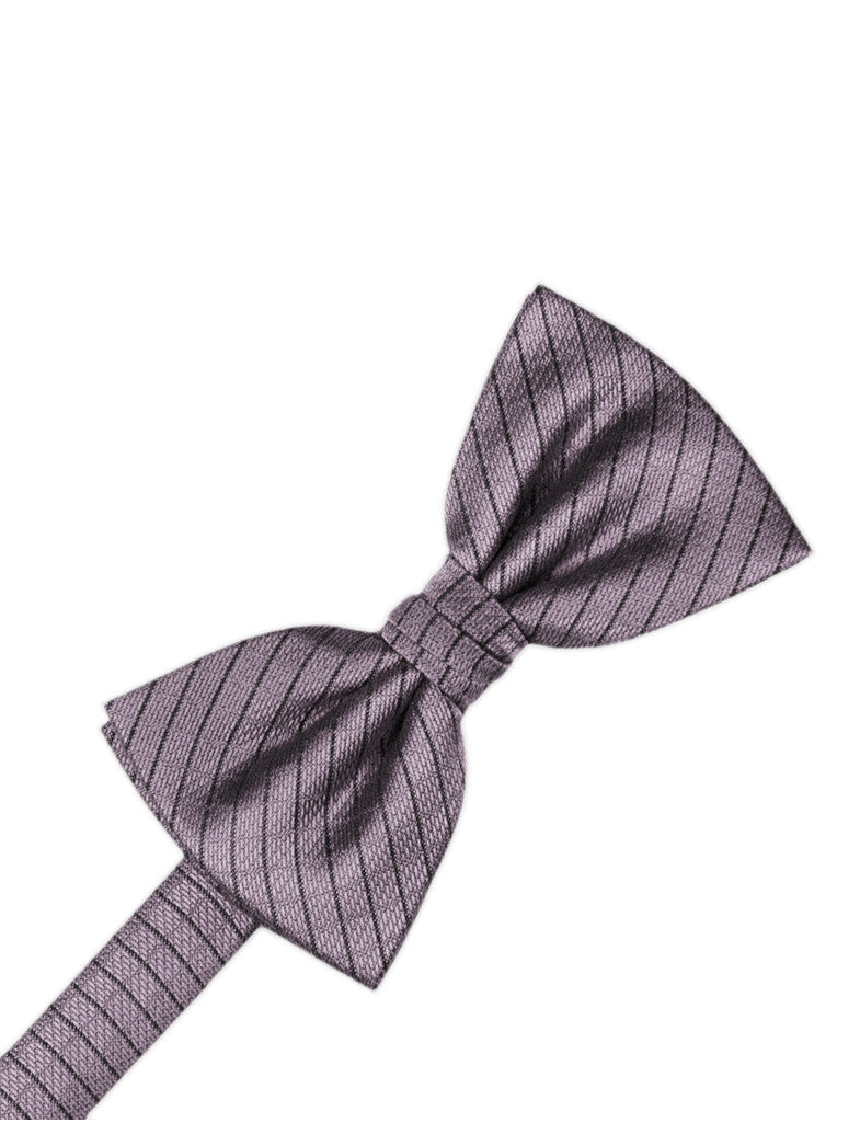 Heather Diamond Grid Pattern Formal Bow Tie