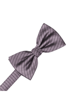 Heather Diamond Grid Pattern Formal Bow Tie