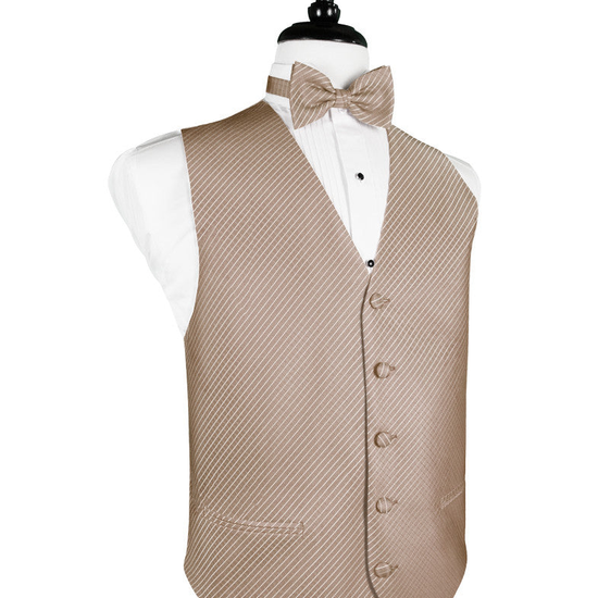 Latte Palermo Tuxedo Vest