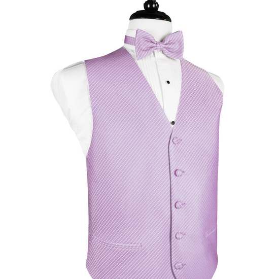 Lavender Palermo Tuxedo Vest