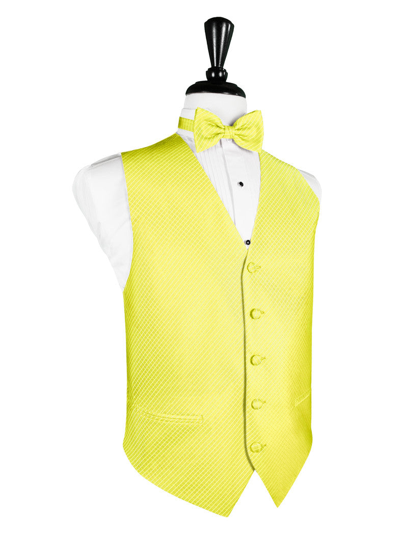 Lemon Palermo Tuxedo Vest