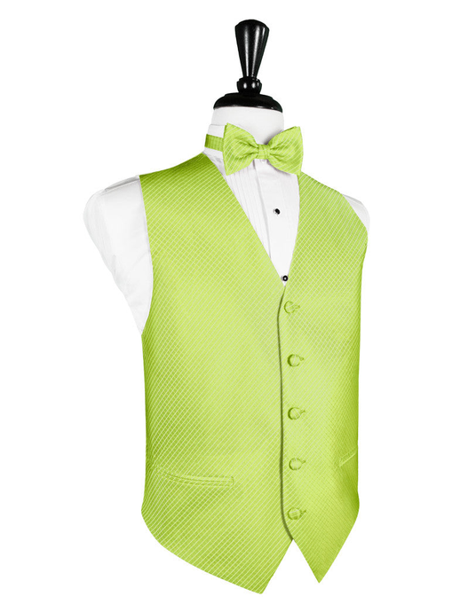 Lime Palermo Tuxedo Vest