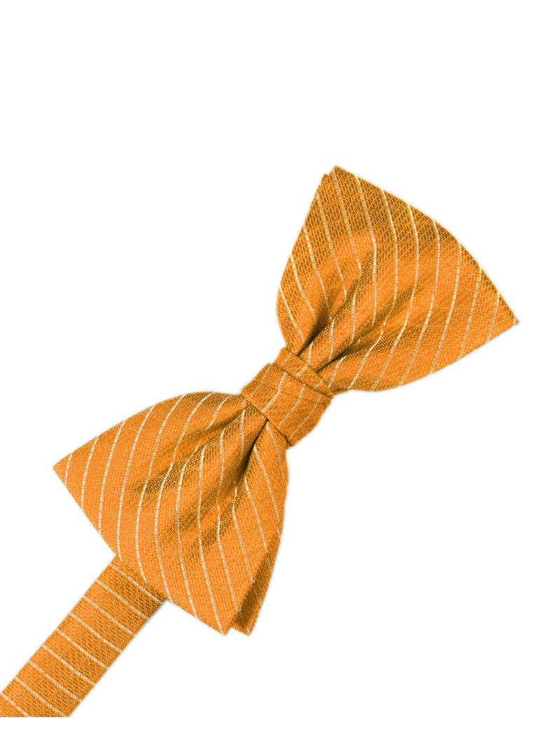 Mandarin Diamond Grid Pattern Formal Bow Tie