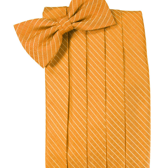Mandarin Diamond Grid Pattern Cummerbund Set