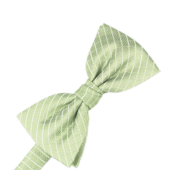 Mint Diamond Grid Pattern Formal Bow Tie