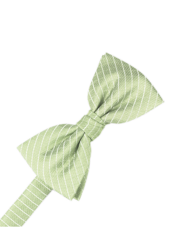 Mint Diamond Grid Pattern Formal Bow Tie