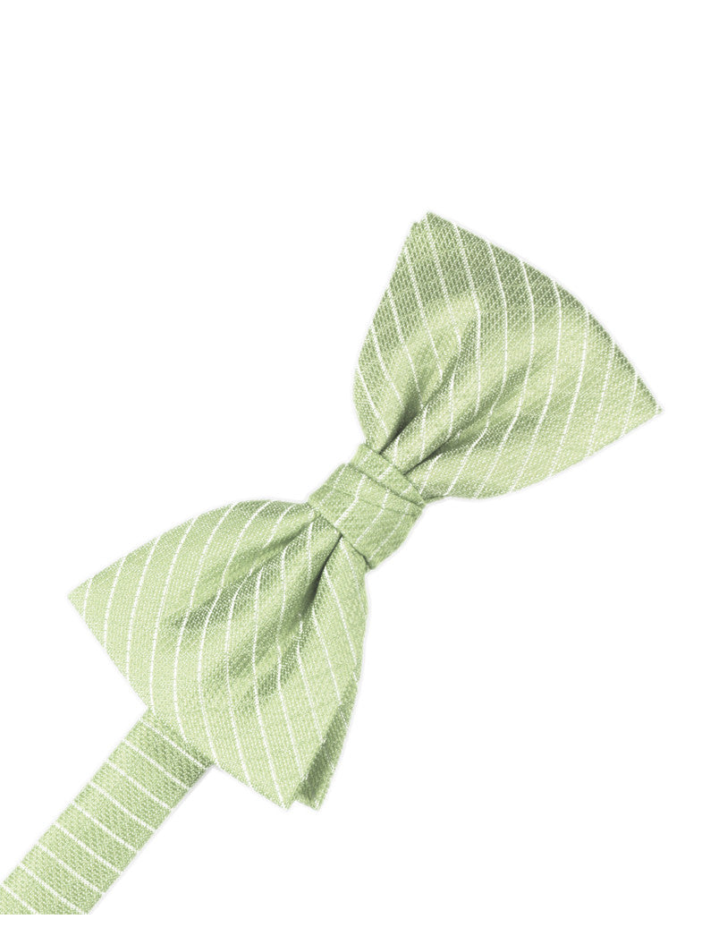 Mint Diamond Grid Pattern Formal Bow Tie