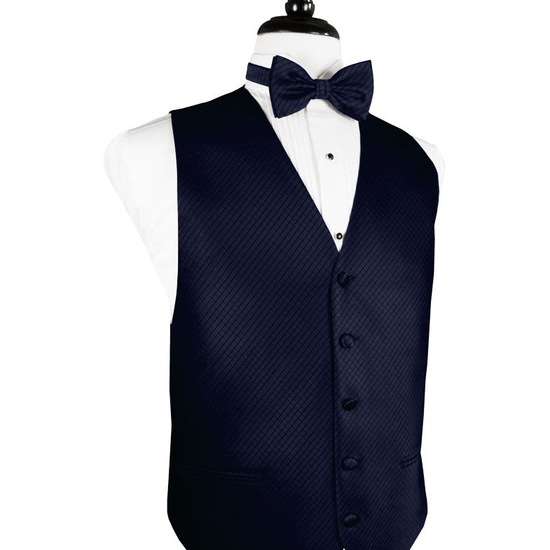 Navy Blue Palermo Tuxedo Vest