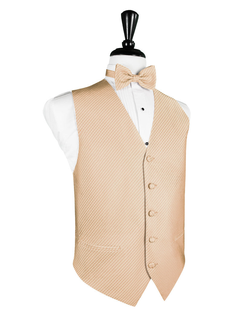 Peach Palermo Tuxedo Vest