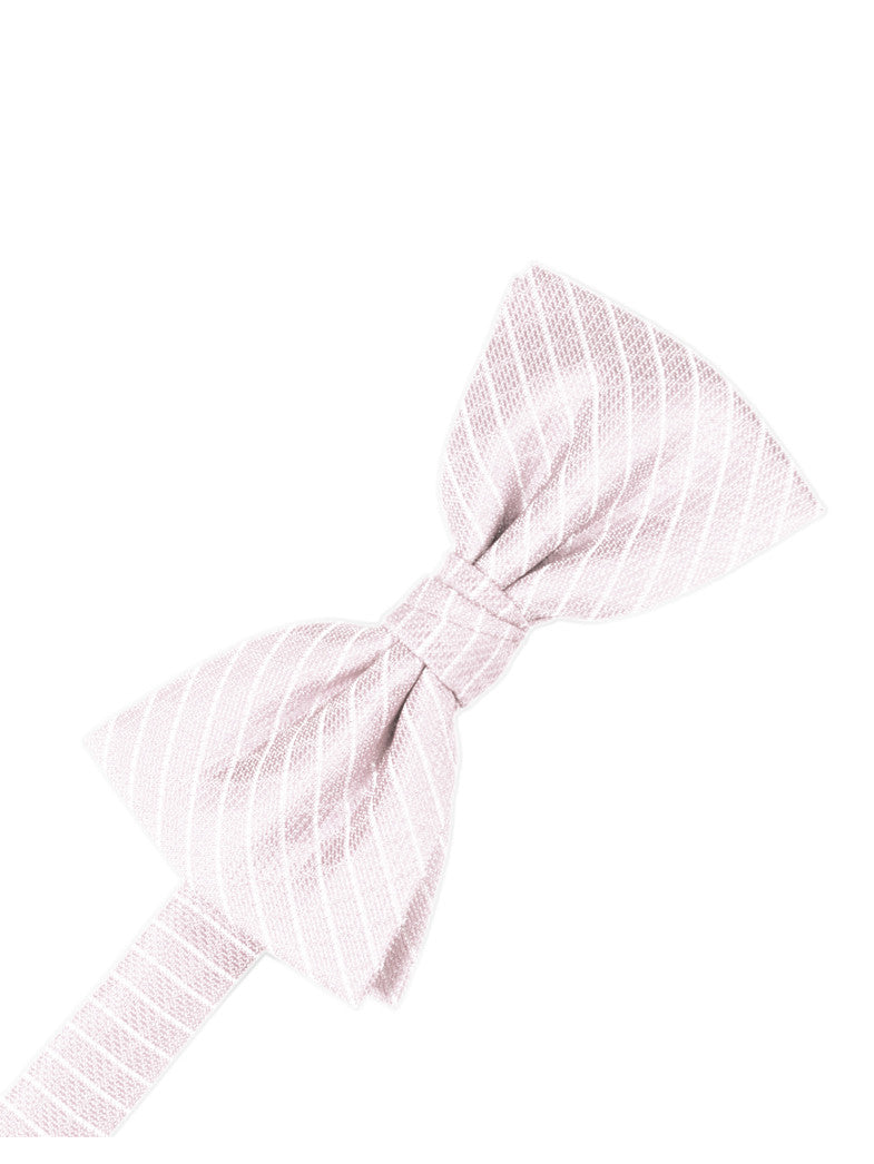 Pink Diamond Grid Pattern Formal Bow Tie