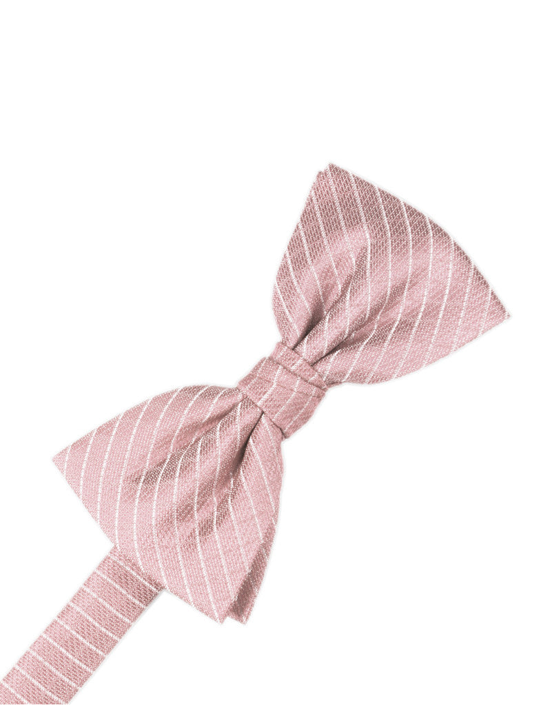 Rose Diamond Grid Pattern Formal Bow Tie
