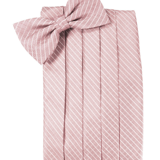 Rose Diamond Grid Pattern Cummerbund Set