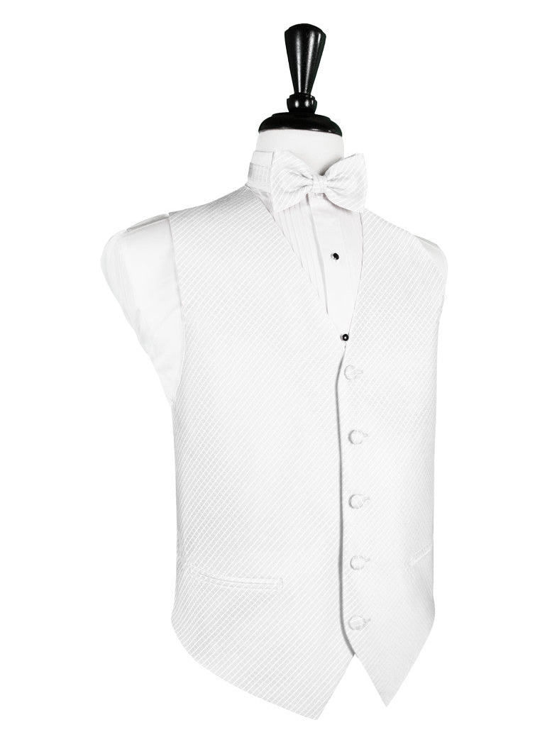 White Tuxedo Vest | Palermo Style | Sizes XS-5XL | On Sale Now! – Fine Tuxedos