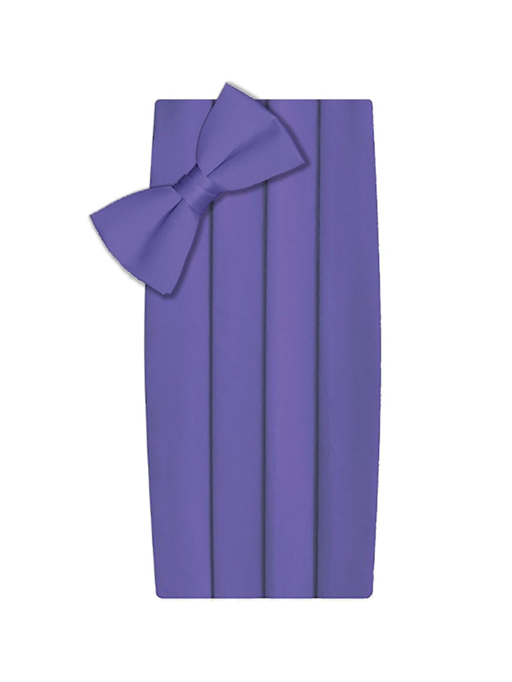 Poly/Satin Cummerbund and Bow Tie Set - Light Purple