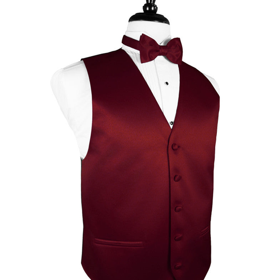 Apple Premier Satin Tuxedo Vest