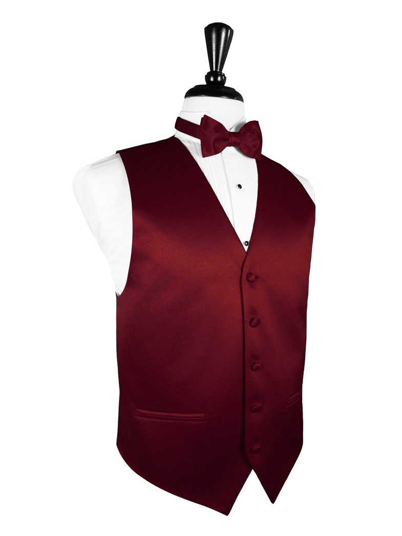 Apple Premier Satin Tuxedo Vest