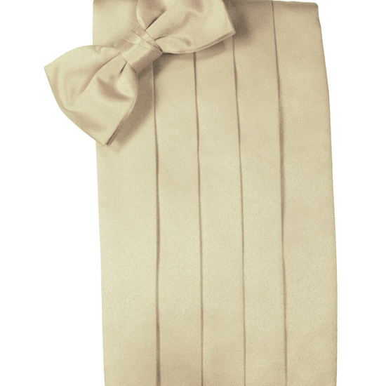 Bamboo "Premier" Satin Cummerbund Set