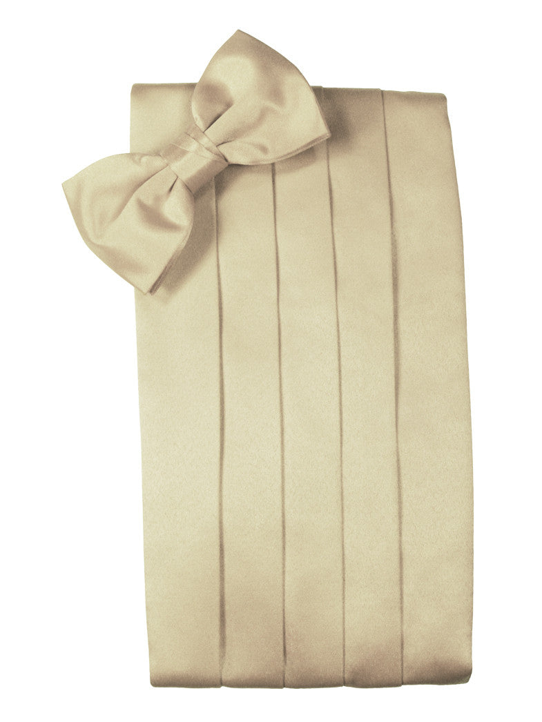 Bamboo "Premier" Satin Cummerbund Set