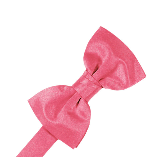 Bubblegum "Premier" Satin Formal Bow Tie