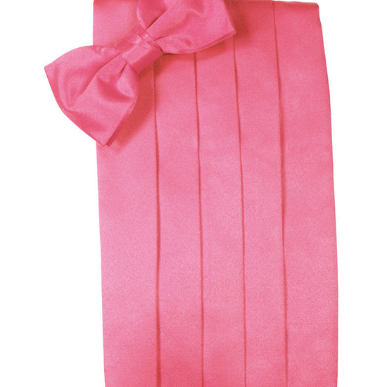 Bubblegum "Premier" Satin Cummerbund Set