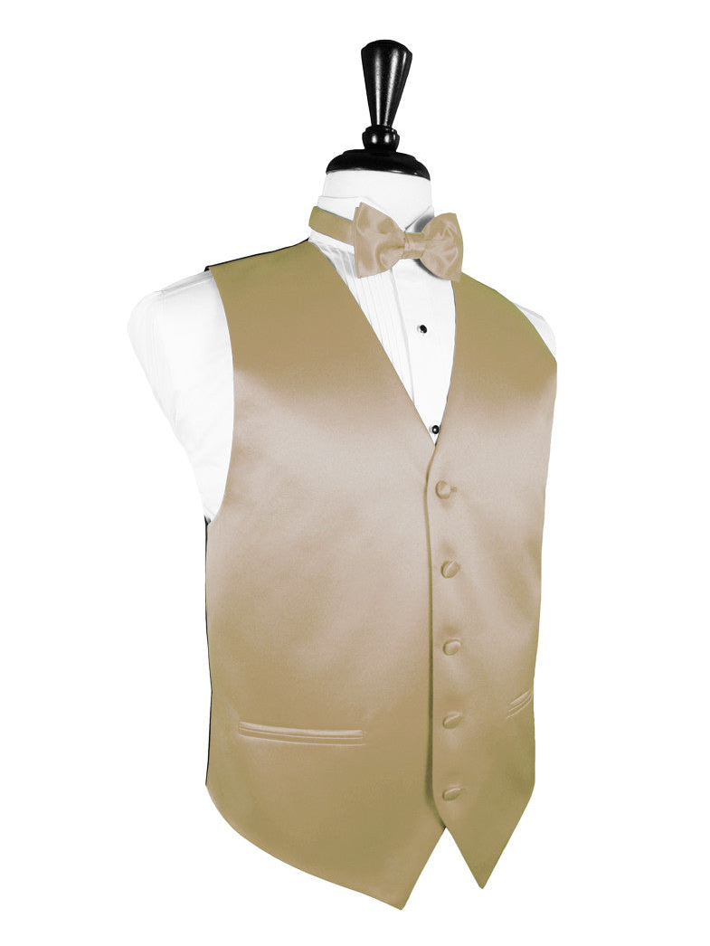 Gold Color Tuxedo Vest | Premier Satin Fabric | On Sale Now! Fine Tuxedos Gold Color Tuxedo Vest | Premier Satin Fabric | On Sale Now! Fine Tuxedos