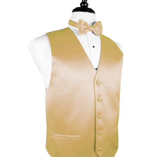 Harvest Maize "Premier" Satin Tuxedo Vest