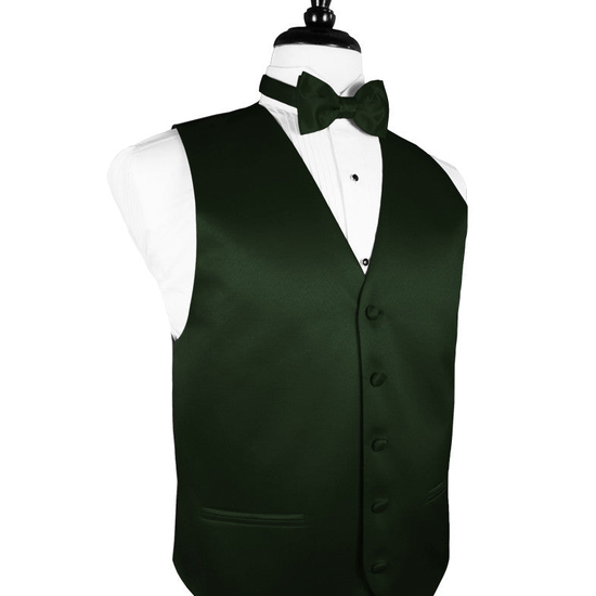 Holly "Premier" Satin Tuxedo Vest