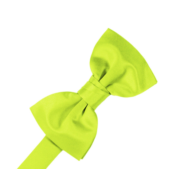 Lime "Premier" Satin Formal Bow Tie
