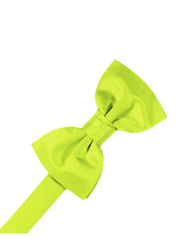 Lime "Premier" Satin Formal Bow Tie