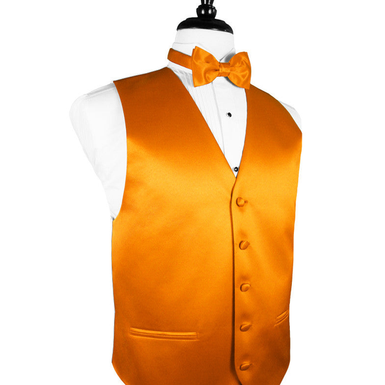 Mandarin "Premier" Satin Tuxedo Vest