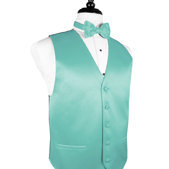 Mermaid "Premier" Satin Tuxedo Vest