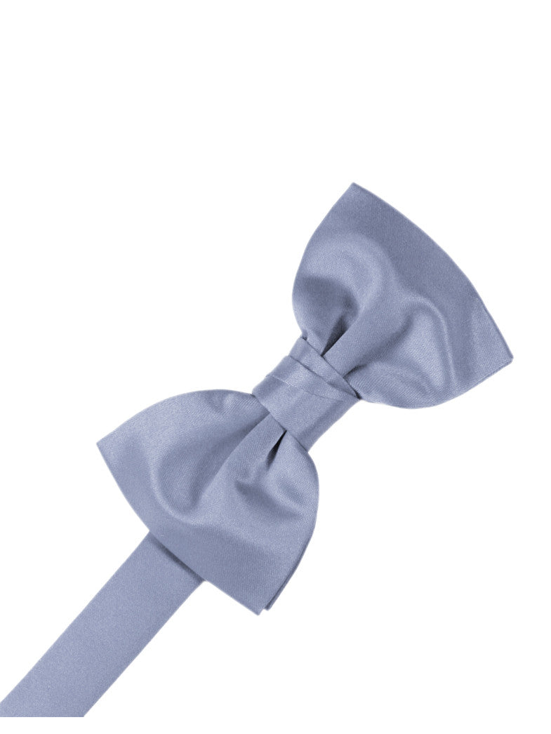 Periwinkle "Premier" Satin Formal Bow Tie