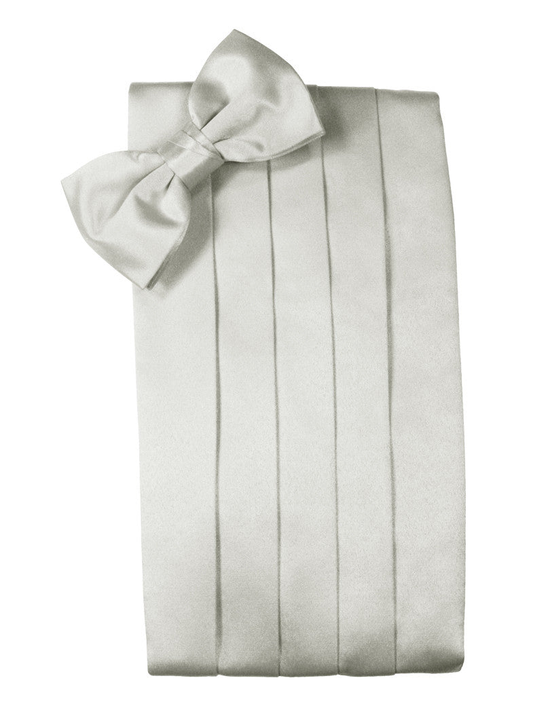 Platinum "Premier" Satin Cummerbund Set