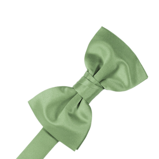 Sage "Premier" Satin Formal Bow Tie
