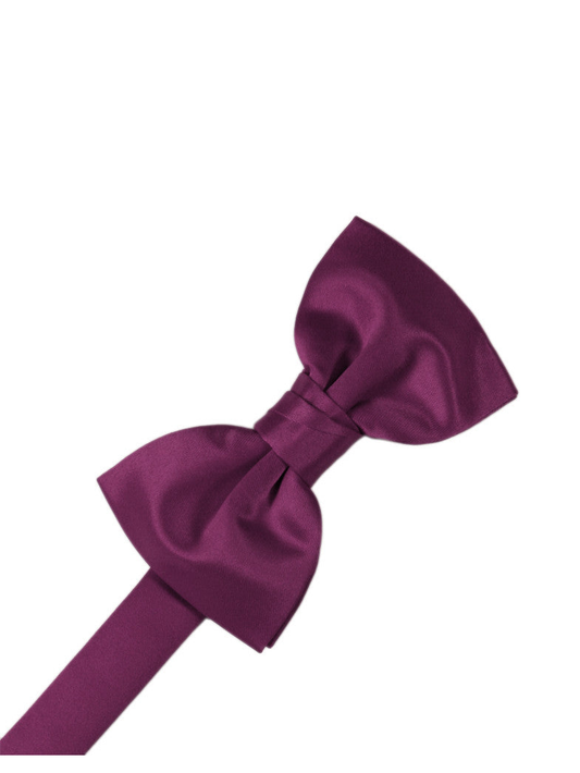 Sangria "Premier" Satin Formal Bow Tie