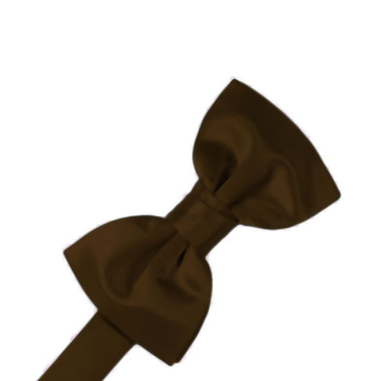 Truffle "Premier" Satin Formal Bow Tie