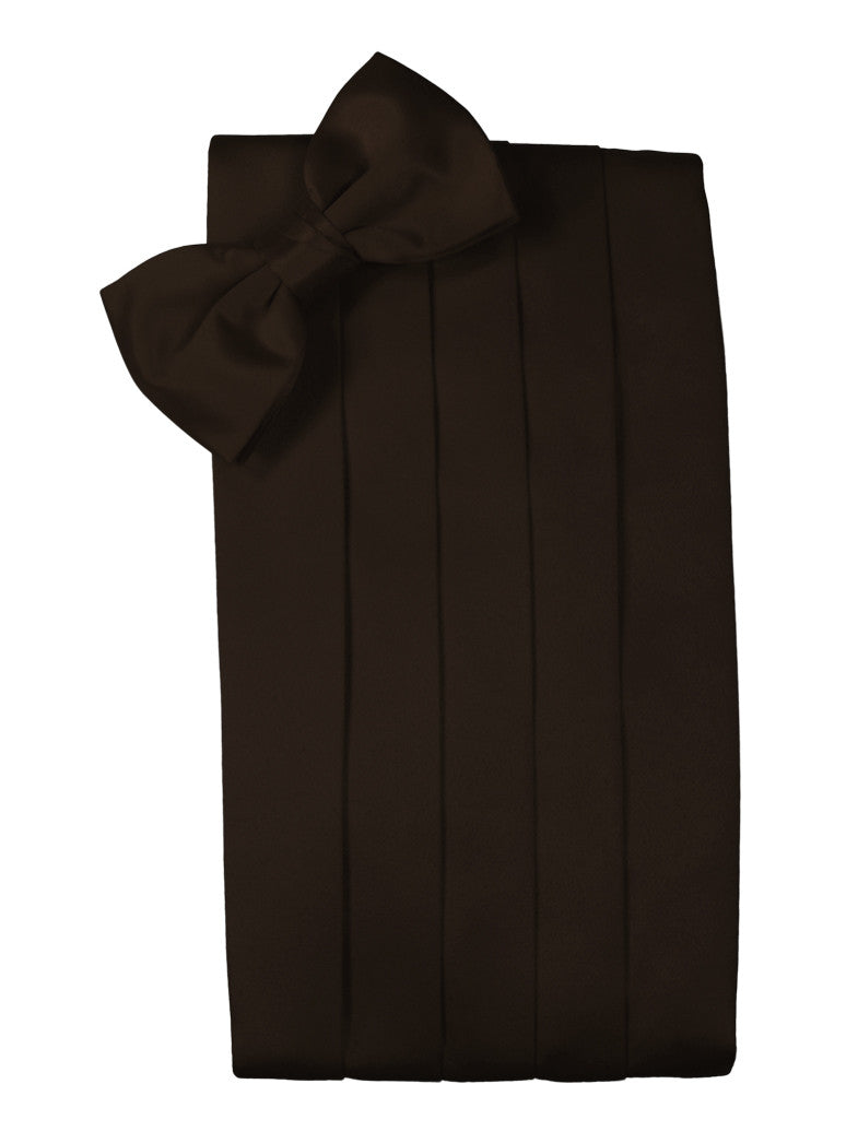 Truffle Premier Satin Cummerbund Set