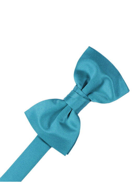 Turquoise "Premier" Satin Formal Bow Tie