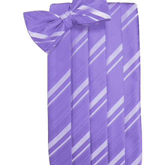 Freesia Striped Satin Cummerbund Set