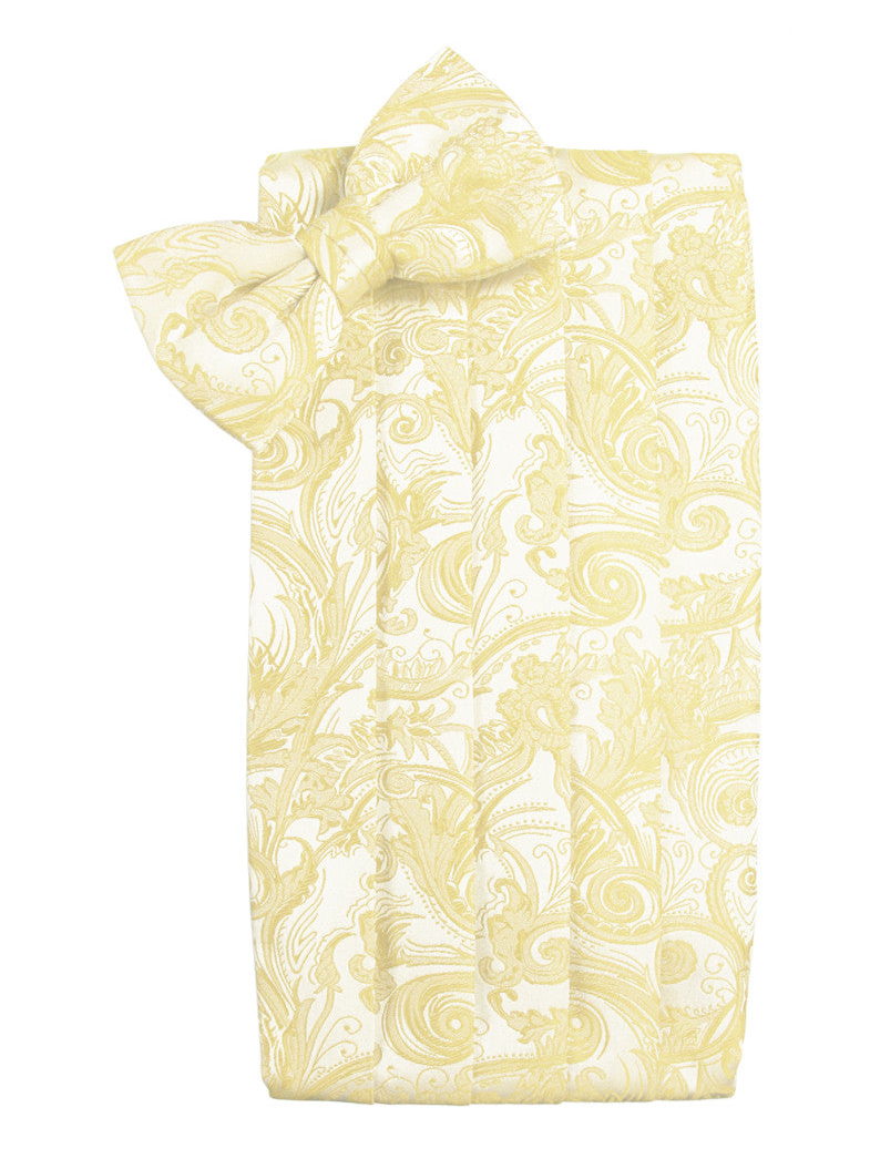 Banana Tapestry Style Cummerbund Set