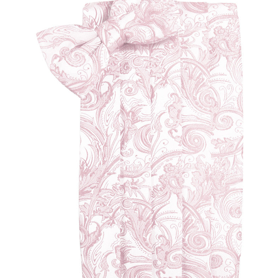 Blush Tapestry Style Cummerbund Set 