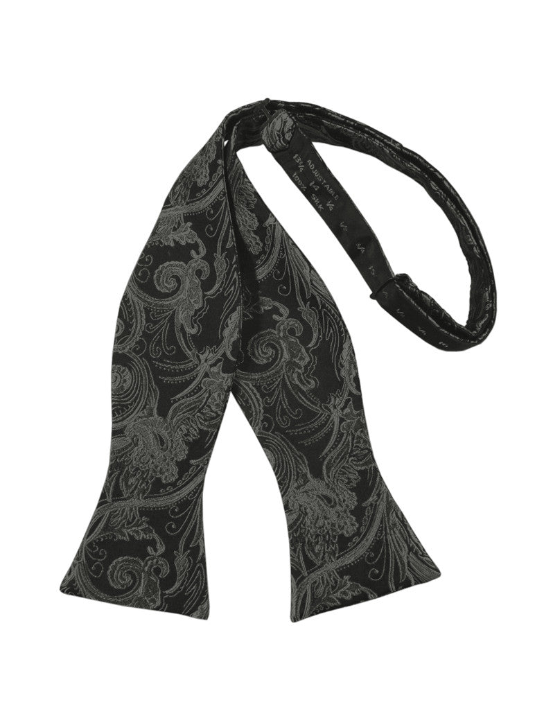 Charcoal Tapestry Self-Tie Formal Bow Tie